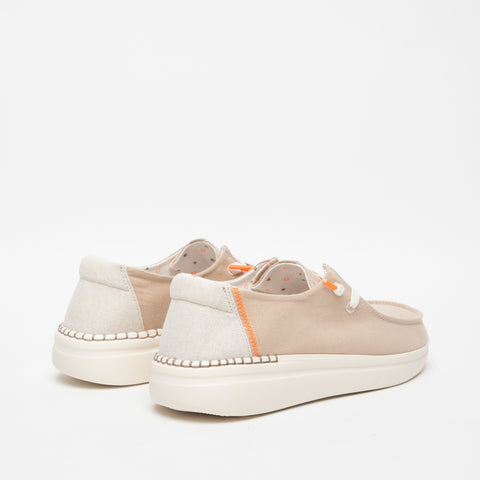 WENDY RISE CHAMBRAY SANDSHELL MOCASSINO DONNA IN TESSUTO