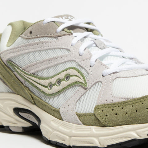 RIDE MILLENNIUM WHITE GREEN SNEAKERS UNISEX IN PELLE