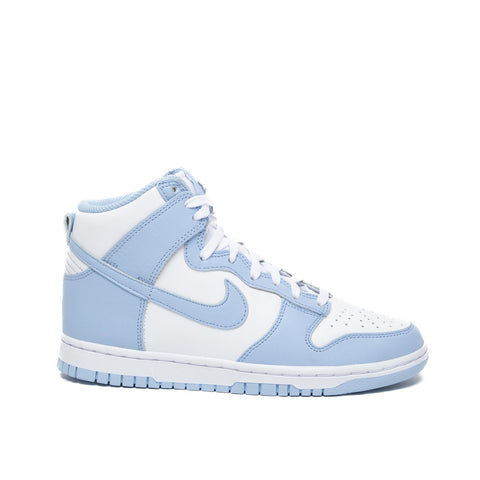 W DUNK HIGH ALLUMINIUM SNEAKERS UNISEX IN PELLE