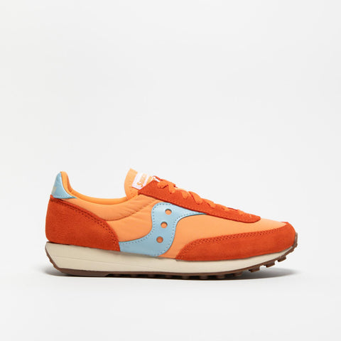 TRAINER 80 ORANGE SNEAKERS DONNA IN PELLE