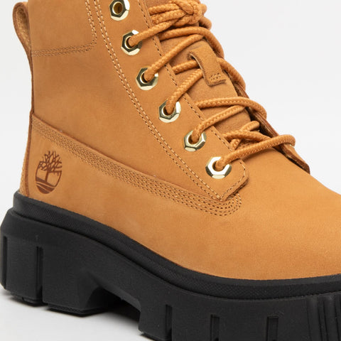 GREYFIELD YELLOW STIVALETTO DONNA IN PELLE
