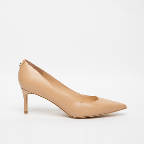 DECOLLETE BEIGE DONNA IN PELLE