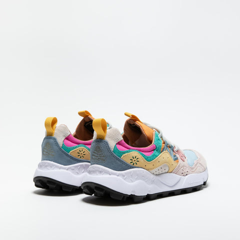 YAMANO 3 ROSE LIGHT BEIGE SNEAKERS DONNA IN PELLE