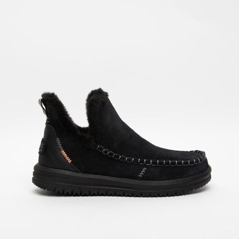 CAMDEN SUEDE BLACK STIVALETTO DONNA IN PELLE