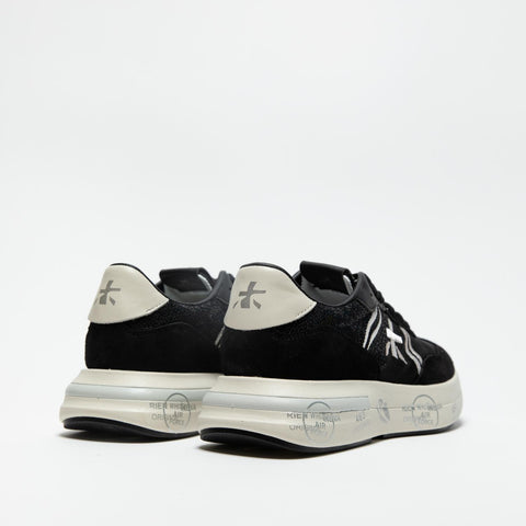 CASSIE BLACK SNEAKERS DONNA IN PELLE