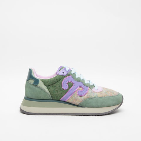 MASTER WOOL MW02 SNEAKERS DONNA IN PELLE E TESSUTO