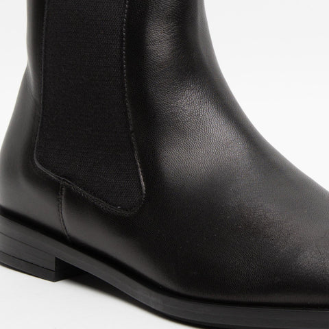 88N5 BLACK STIVALETTO DONNA IN PELLE