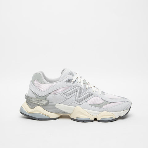 U9060SFB GRIGIO/ROSA SNEAKERS DONNA IN PELLE E TESSUTO