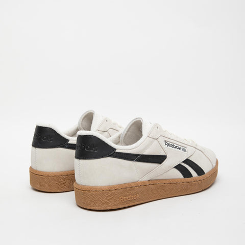 CLUB C GROUNDS BEIGE SNEAKERS UOMO IN PELLE