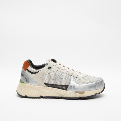 MASE SILVER 6876 SNEAKERS UOMO IN PELLE