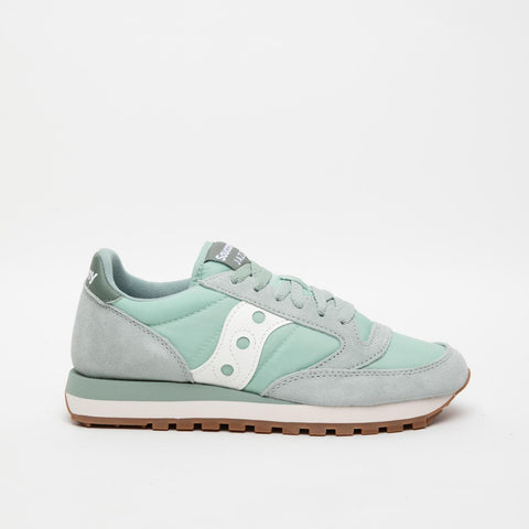 JAZZ ORIGINAL VERDE SNEAKERS DONNA IN PELLE E TESSUTO