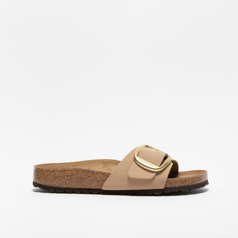 MADRID BIG BUCKLE SANDCASTLE CIABATTA DONNA IN PELLE