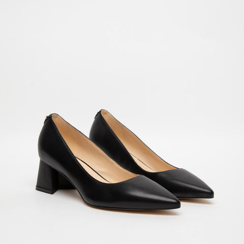 DECOLLETE BLACK DONNA IN PELLE