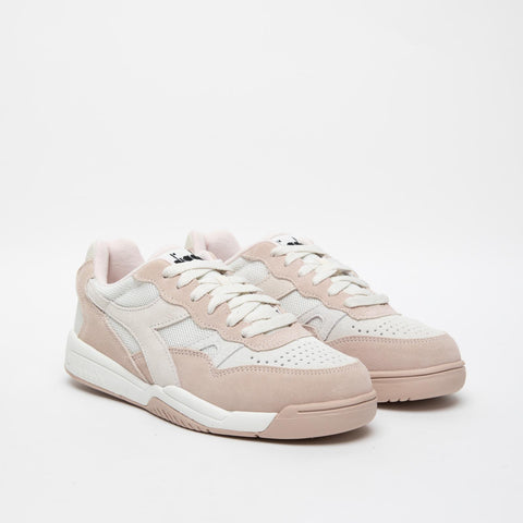 WINNER CREAMY WN ROSA/BEIGE SNEAKERS DONNA IN PELLE E TESSUTO