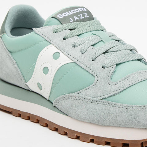JAZZ ORIGINAL VERDE SNEAKERS DONNA IN PELLE E TESSUTO