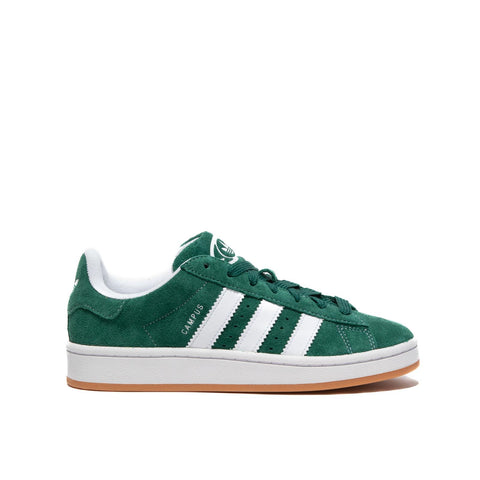 CAMPUS 00S DRKGRN/FTWWHT/OWHITE SNEAKERS UNISEX IN PELLE