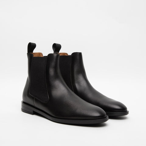 88N5 BLACK STIVALETTO DONNA IN PELLE