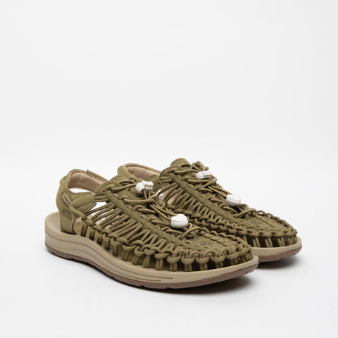 UNEEK SANDALO VERDE DONNA IN TESSUTO