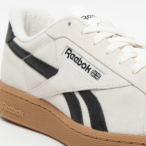 CLUB C GROUNDS BEIGE SNEAKERS UOMO IN PELLE