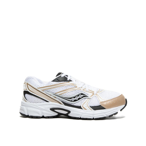 RIDE MILLENNIUM WHT GOLD BLACK SNEAKERS DONNA IN TESSUTO