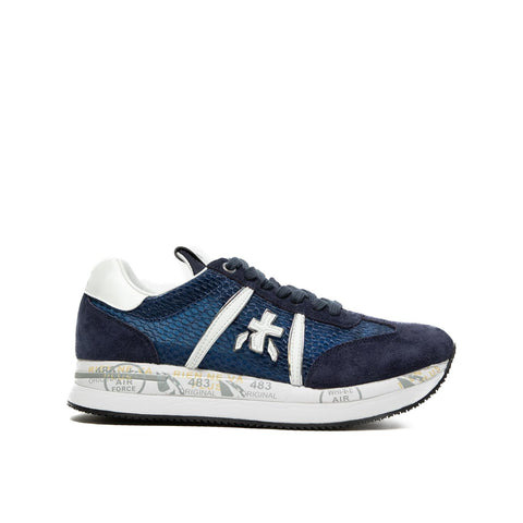 CONNY BLU SNEAKERS DONNA IN PELLE