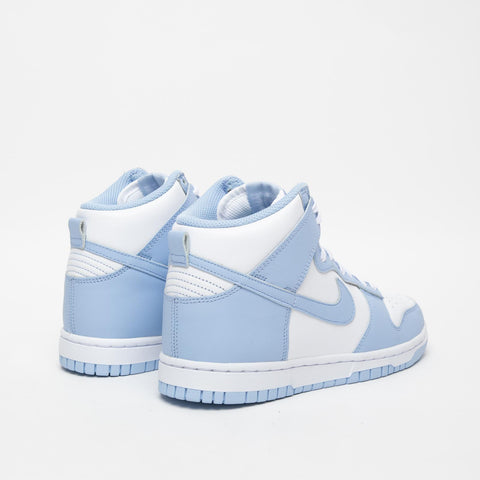 W DUNK HIGH ALLUMINIUM SNEAKERS UNISEX IN PELLE