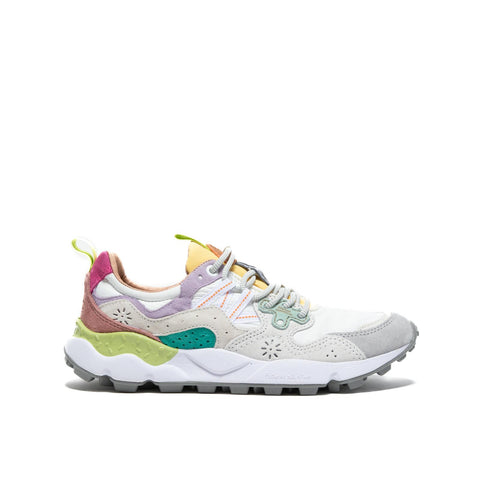 YAMANO 3 LIGHT LILAC WHITE SNEAKERS DONNA IN PELLE