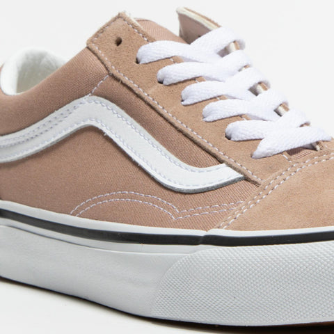 OLD SKOOL TAUPE SNEAKERS UNISEX IN PELLE
