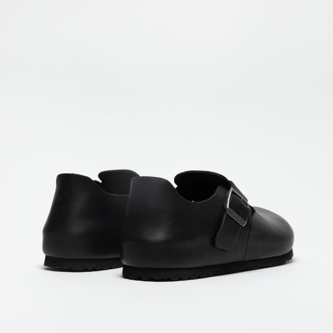 LONDON BLACK MOCASSINO UNISEX IN PELLE
