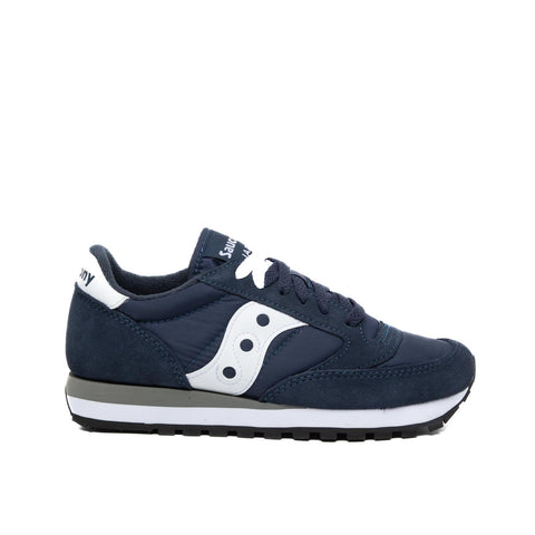 JAZZ ORIGINAL BLU SNEAKERS UNISEX IN PELLE E TESSUTO