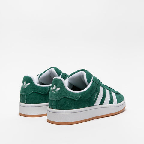 CAMPUS 00S DRKGRN/FTWWHT/OWHITE SNEAKERS UNISEX IN PELLE