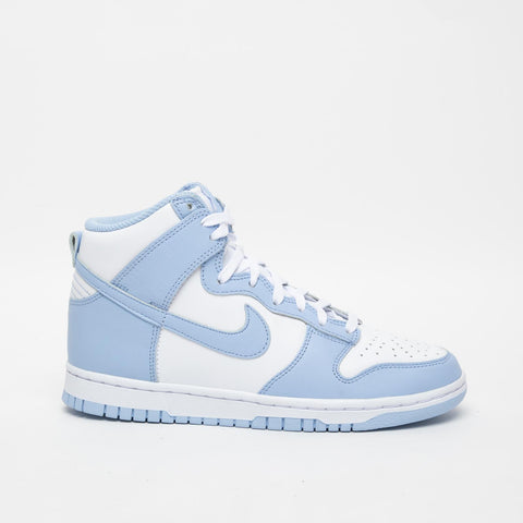 W DUNK HIGH ALLUMINIUM SNEAKERS UNISEX IN PELLE