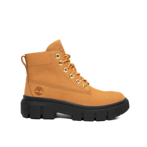 GREYFIELD YELLOW STIVALETTO DONNA IN PELLE