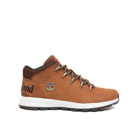 SPRINT TREKKER BROWN STIVALETTO UOMO IN PELLE
