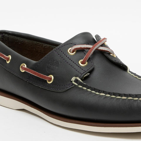 CLASSIC BOAT BLU MOCASSINO UOMO IN PELLE