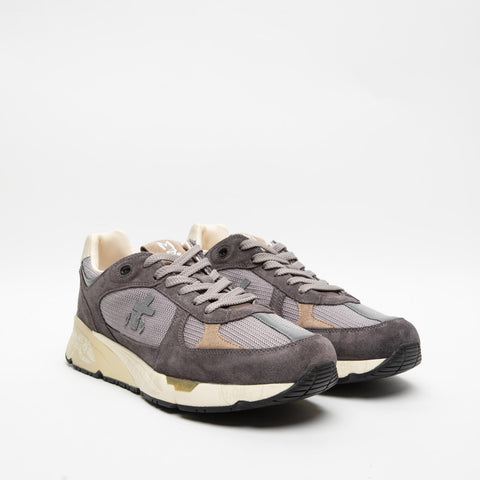 MASE GREY 6888 SNEAKERS UOMO IN PELLE