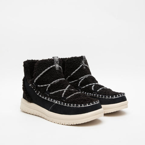 CAMDEN SYEDE COZY BLACK STIVALETTO DONNA IN PELLE