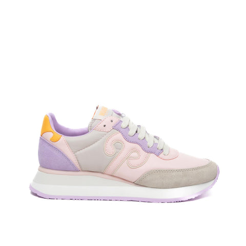 MASTER ROSA SNEAKERS DONNA IN PELLE E NYLON