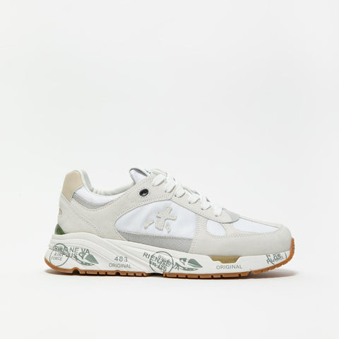 MASED BIANCO SNEAKERS DONNA IN PELLE