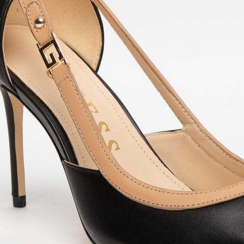 DECOLETTE BLACK DONNA IN PELLE