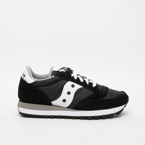JAZZ ORIGINAL BLACK UNISEX SNEAKERS IN LEATHER AND FABRIC