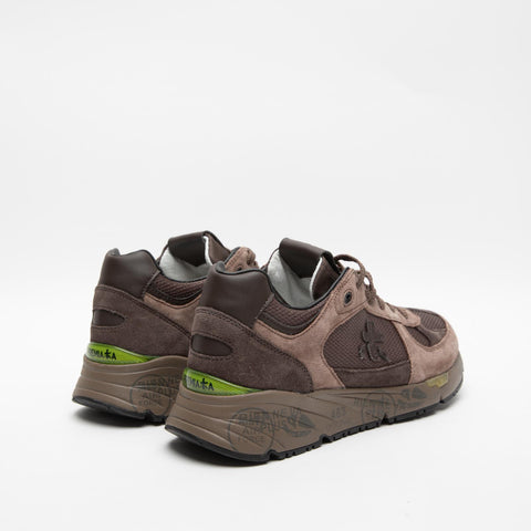 MASE BROWN 6875 SNEAKERS UOMO IN PELLE
