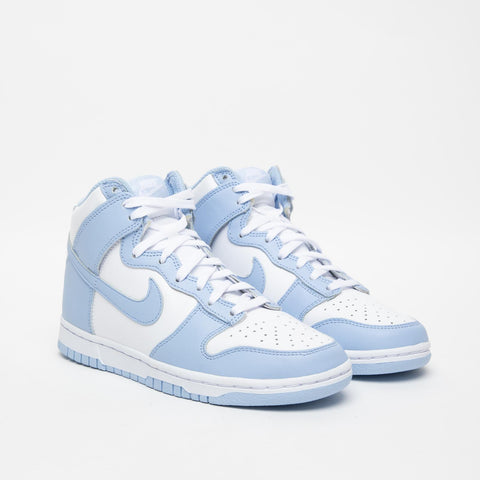 W DUNK HIGH ALLUMINIUM SNEAKERS UNISEX IN PELLE
