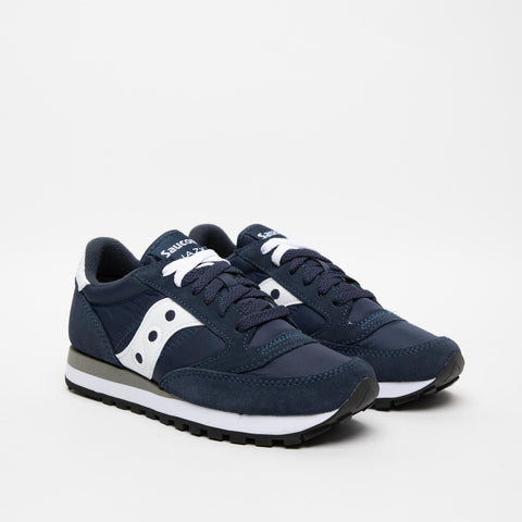 JAZZ ORIGINAL BLU SNEAKERS UNISEX IN PELLE E TESSUTO S2044-316 BLU SAUCONY