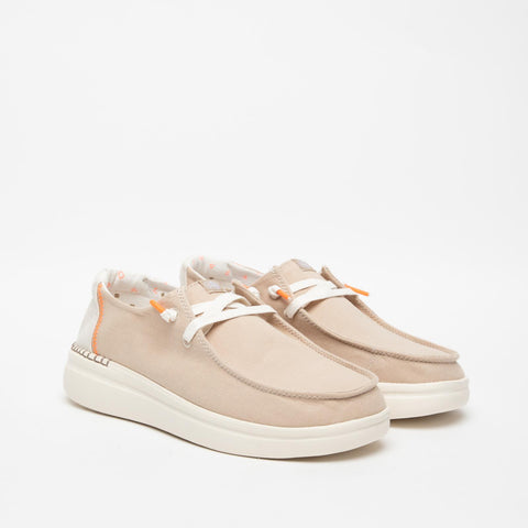 WENDY RISE CHAMBRAY SANDSHELL MOCASSINO DONNA IN TESSUTO