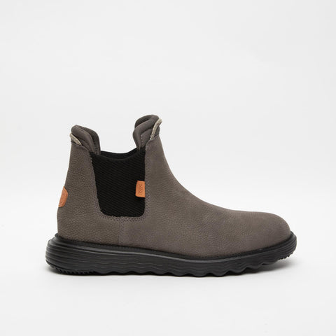 BRANSON BOOT GREY STIVALETTO UOMO IN PELLE