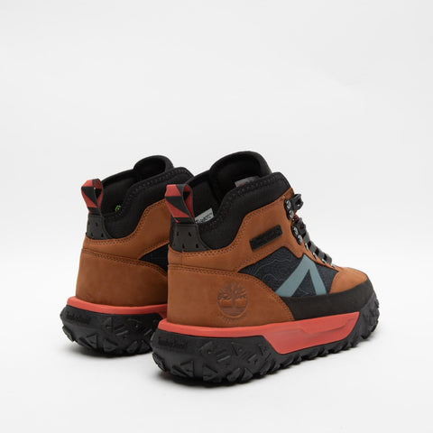 GREENSSTRIDE MOTION 6 BROWN STIVALETTO UOMO IN PELLE