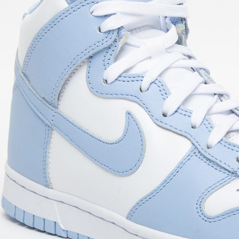 W DUNK HIGH ALLUMINIUM SNEAKERS UNISEX IN PELLE