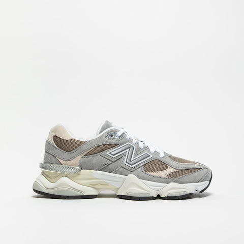 U9060LBA GREY SNEAKERS UNISEX IN PELLE
