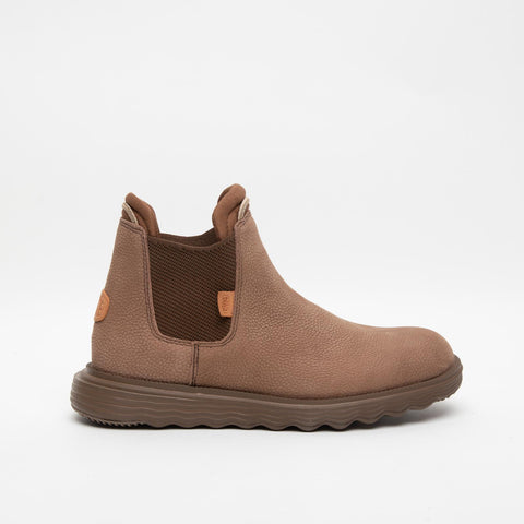 BRANSON BOOT BROWN STIVALETTO UOMO IN PELLE